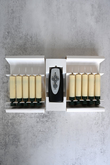 Set of Ten LED Candles