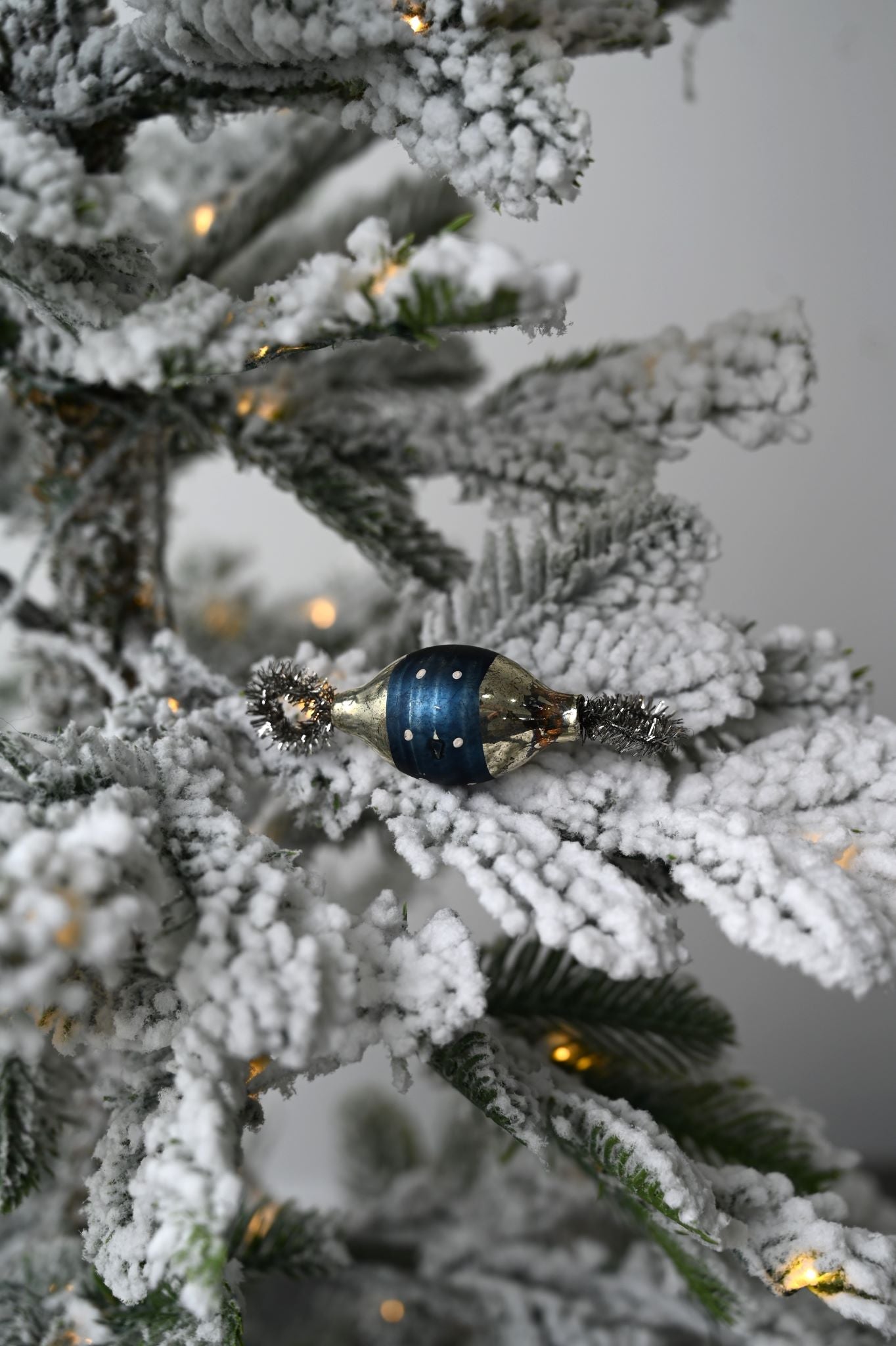 Small Polka Dot Glass Sweetie Christmas Tree Decorations