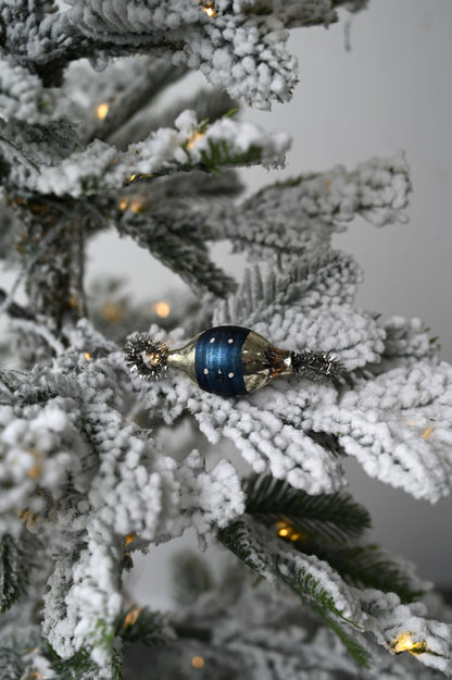 Small Polka Dot Glass Sweetie Christmas Tree Decorations