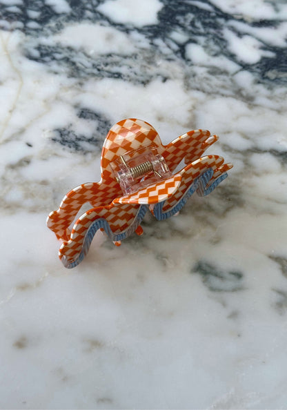 Griffes de cheveux tourbillon artistique 