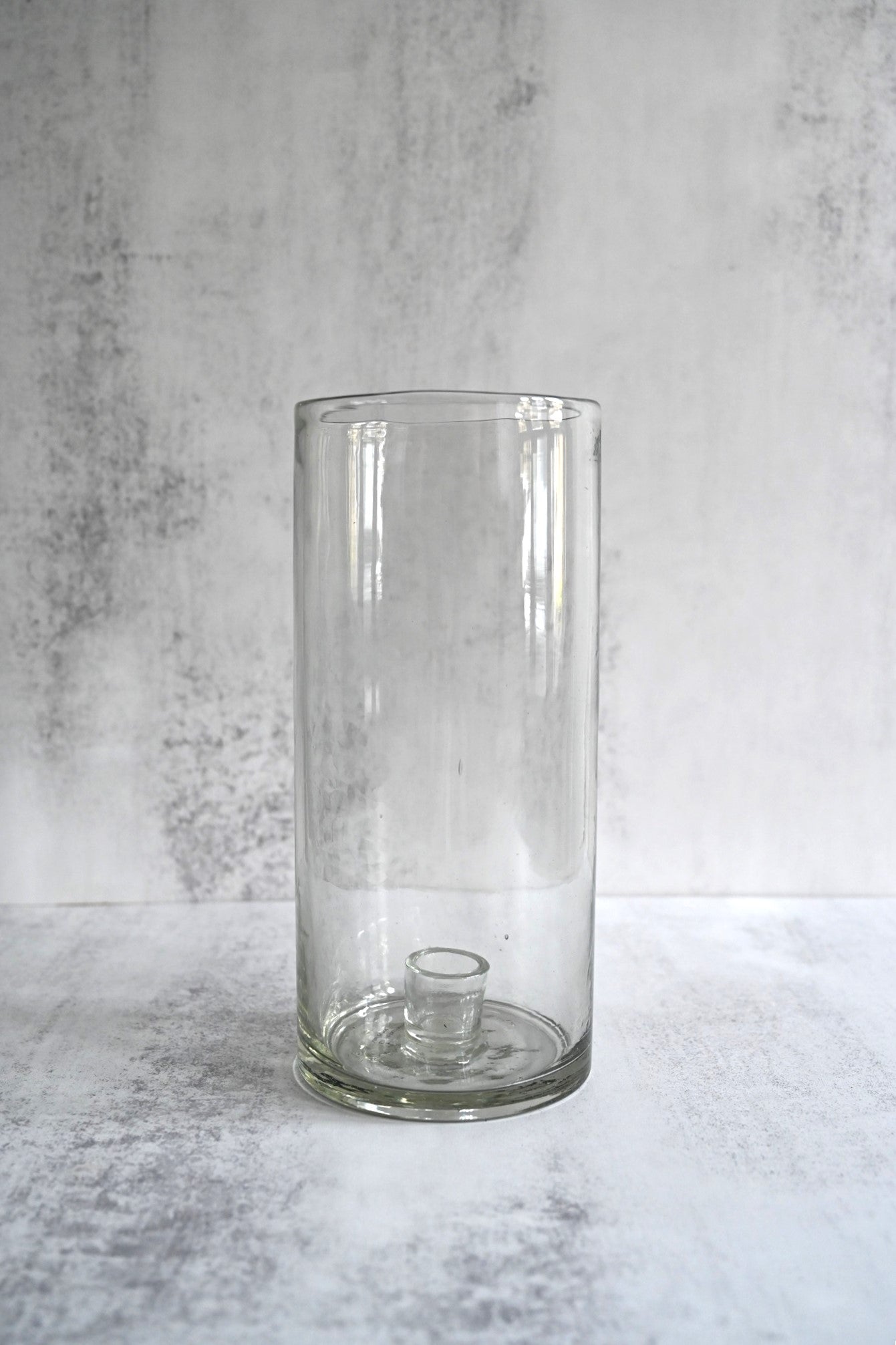 Glass Candle Holder