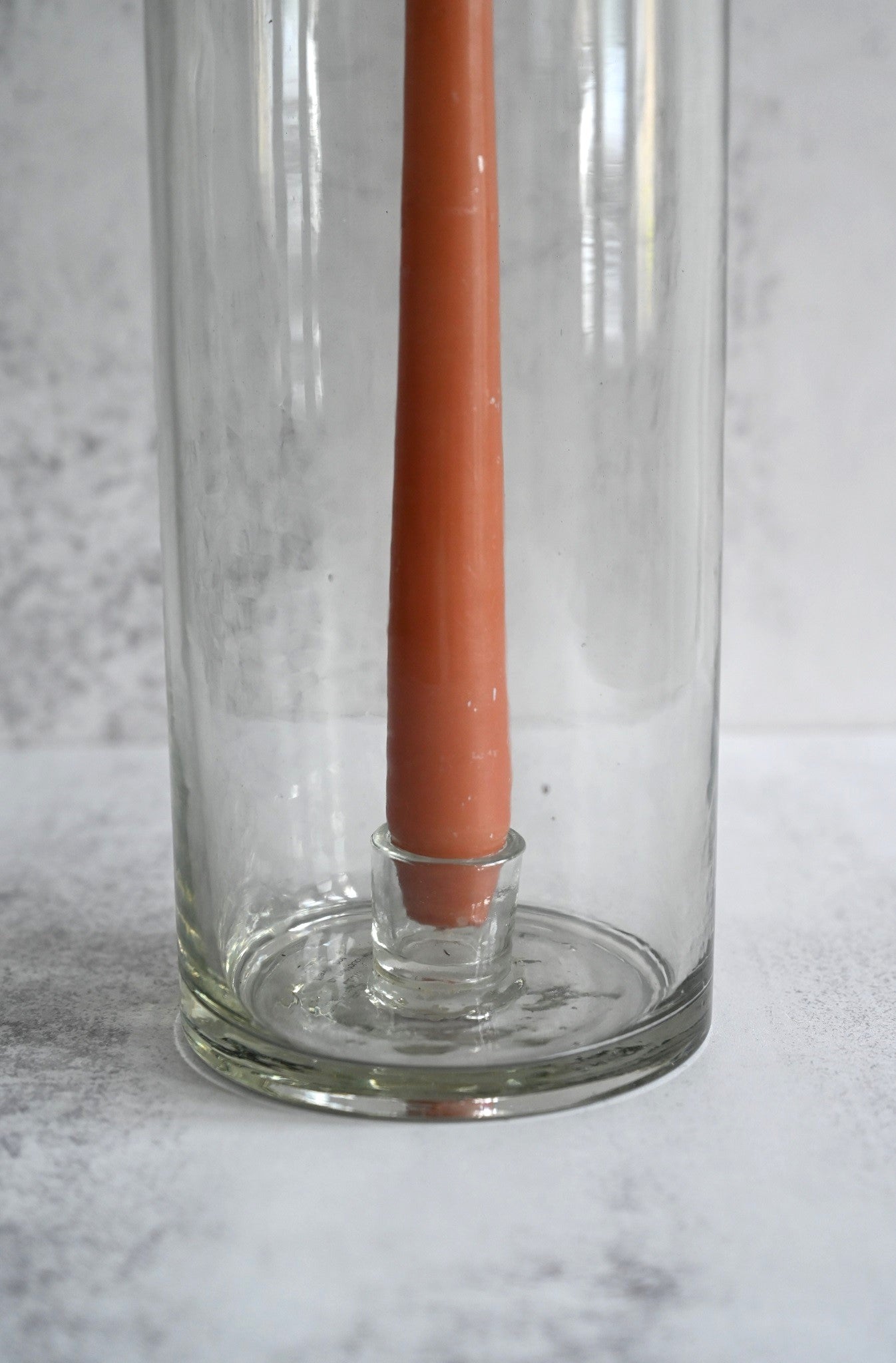 Glass Candle Holder