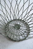 Round Green Wire Basket Bowl