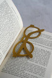 Brass Glasses Bookmark