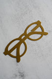 Brass Glasses Bookmark