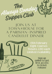 Supper clubs in Bath