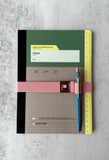 Notebook Straps with Pen Pockets