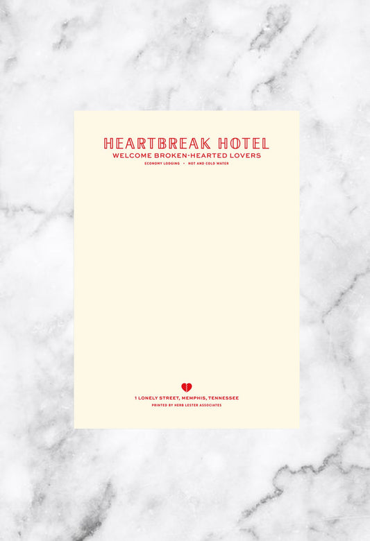 Bloc-notes Hôtel Heartbreak 