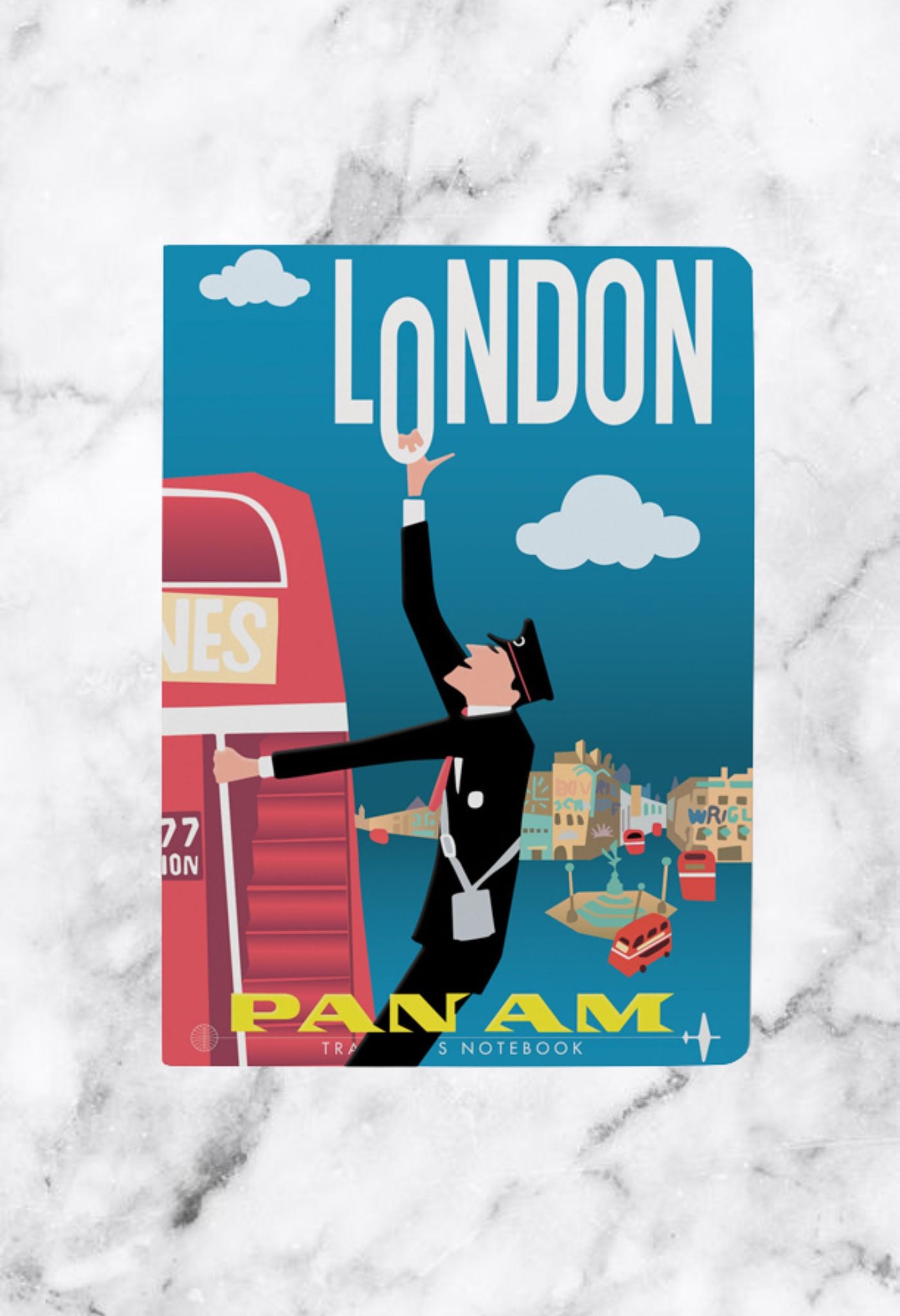 Pan Am London Notizbuch 
