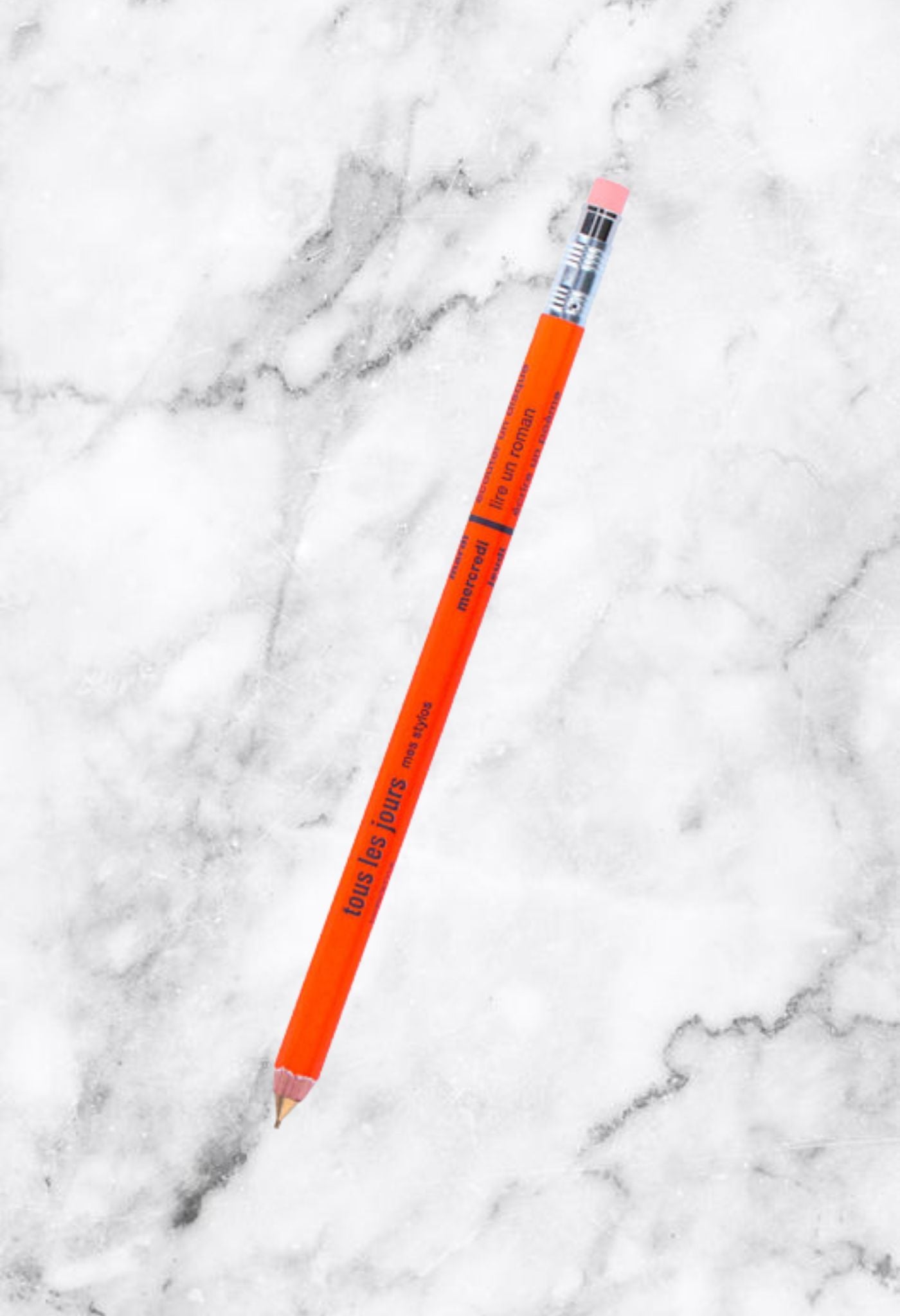 Orange French Days Mechanical Pencil