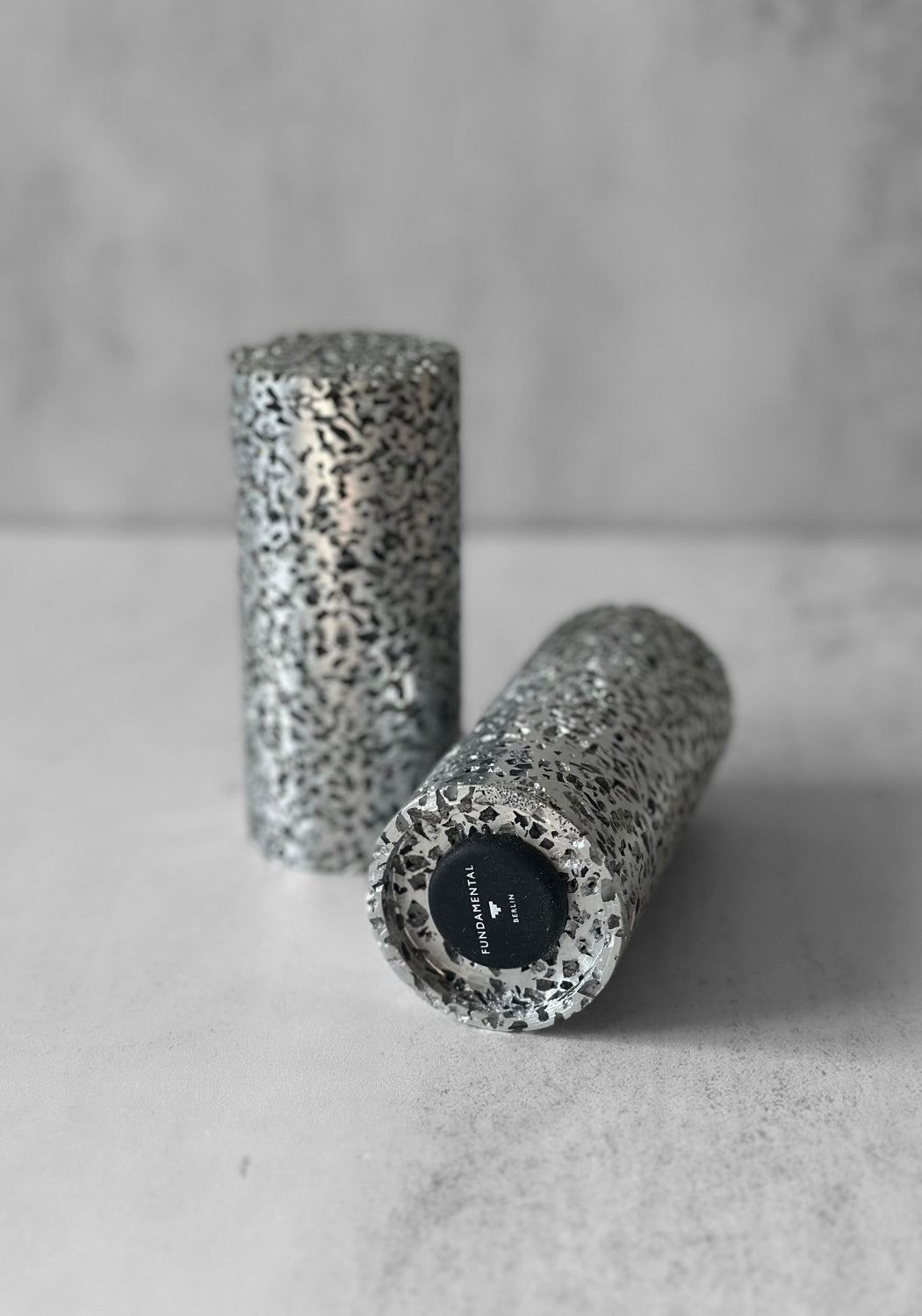 Porous Aluminium Salt and Pepper Shakers