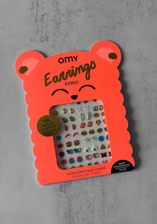 Kawaii Stick on Earrings