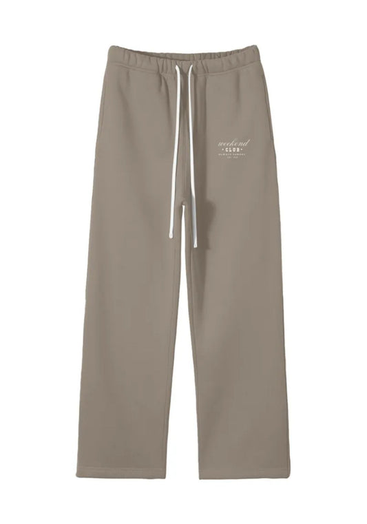 Oat Latte Weekend Club Trousers