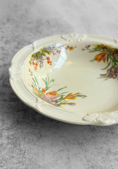 Set of Two Lady Mary Floral Porcelain Bowls