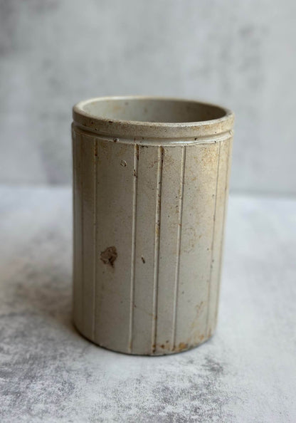 Set of Two Ceramic Jam Jars
