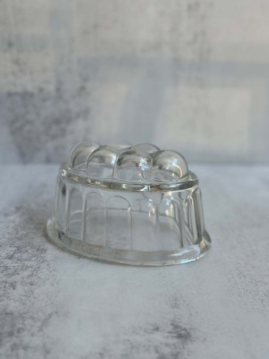 Vintage Glass Bubble Jelly Mold