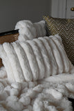 Fluffy Ribbed Cushions