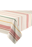 Multicolour Striped Tablecloth