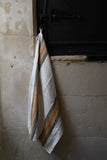 Retro Racing Stripe Recycled Cotton Tea Towels