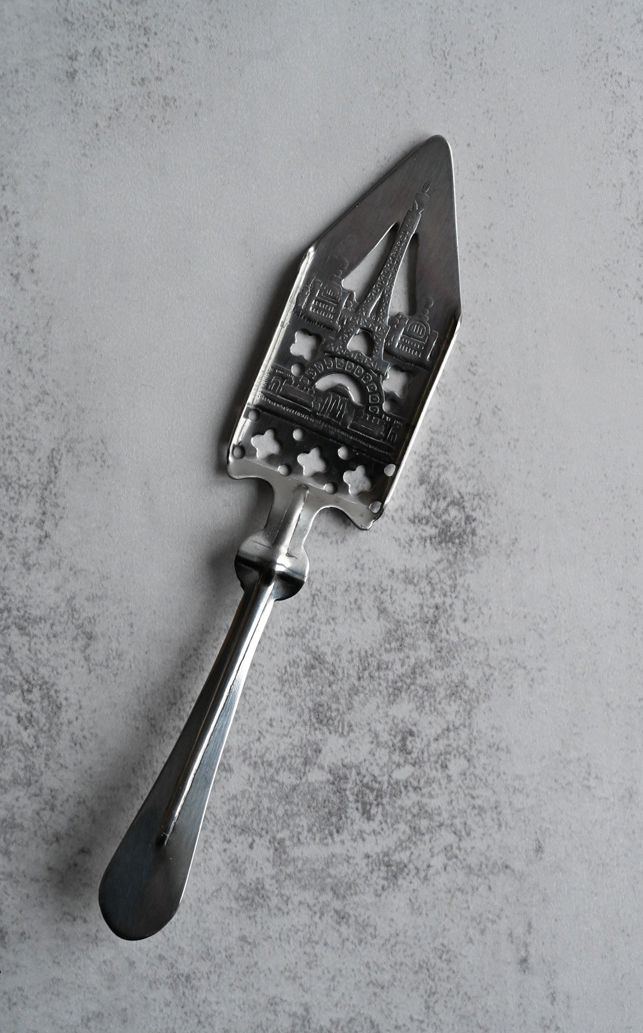 Absinthe Spoon Eiffel Tower Paris Silver