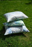 The Bath Blue Cushion Collection