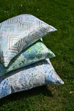 The Bath Blue Cushion Collection