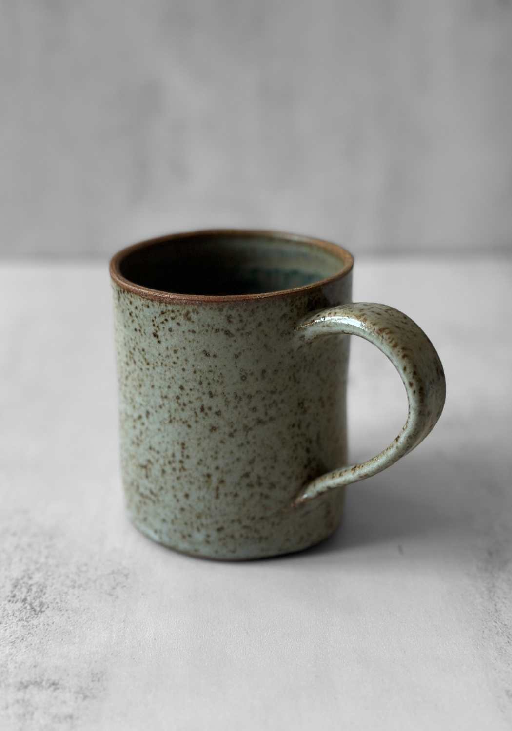 Small Handmade Welsh Ceramic Mug