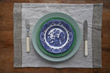 Metallic Border Linen Placemats