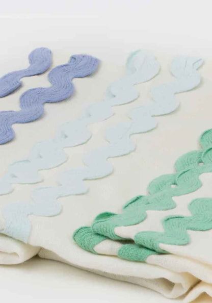 Ric Rac Edge Linen Napkins