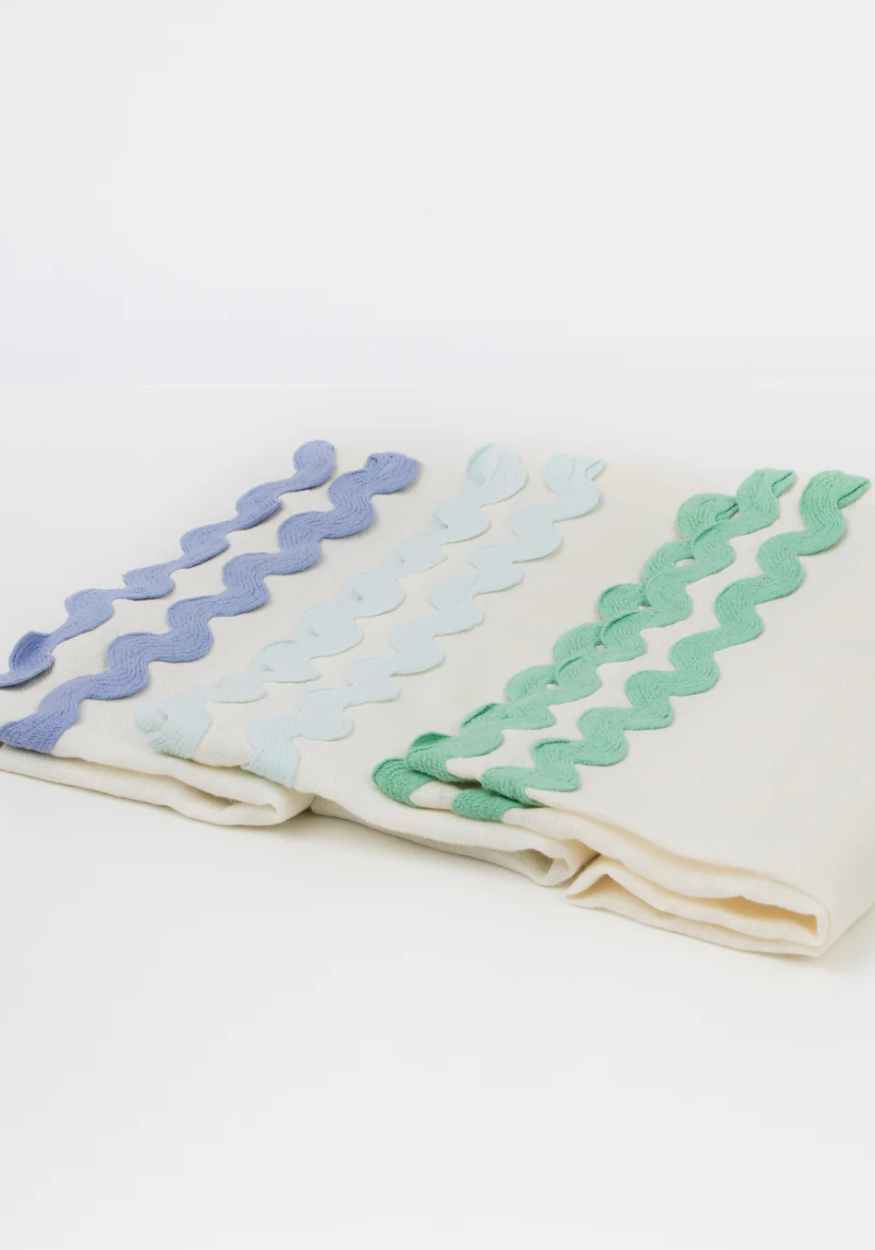 Ric Rac Edge Linen Napkins