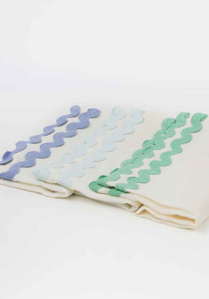 Ric Rac Edge Linen Napkins