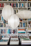 White Oval Lamp Shades