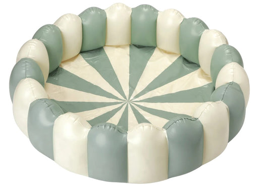 Hellblaues Candy Stripe Planschbecken 