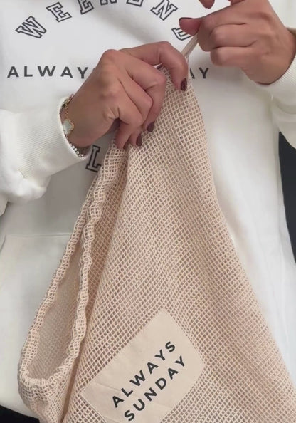 Always Sunday Organic Cotton Kit Bag