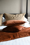 Orange Bed Cushions