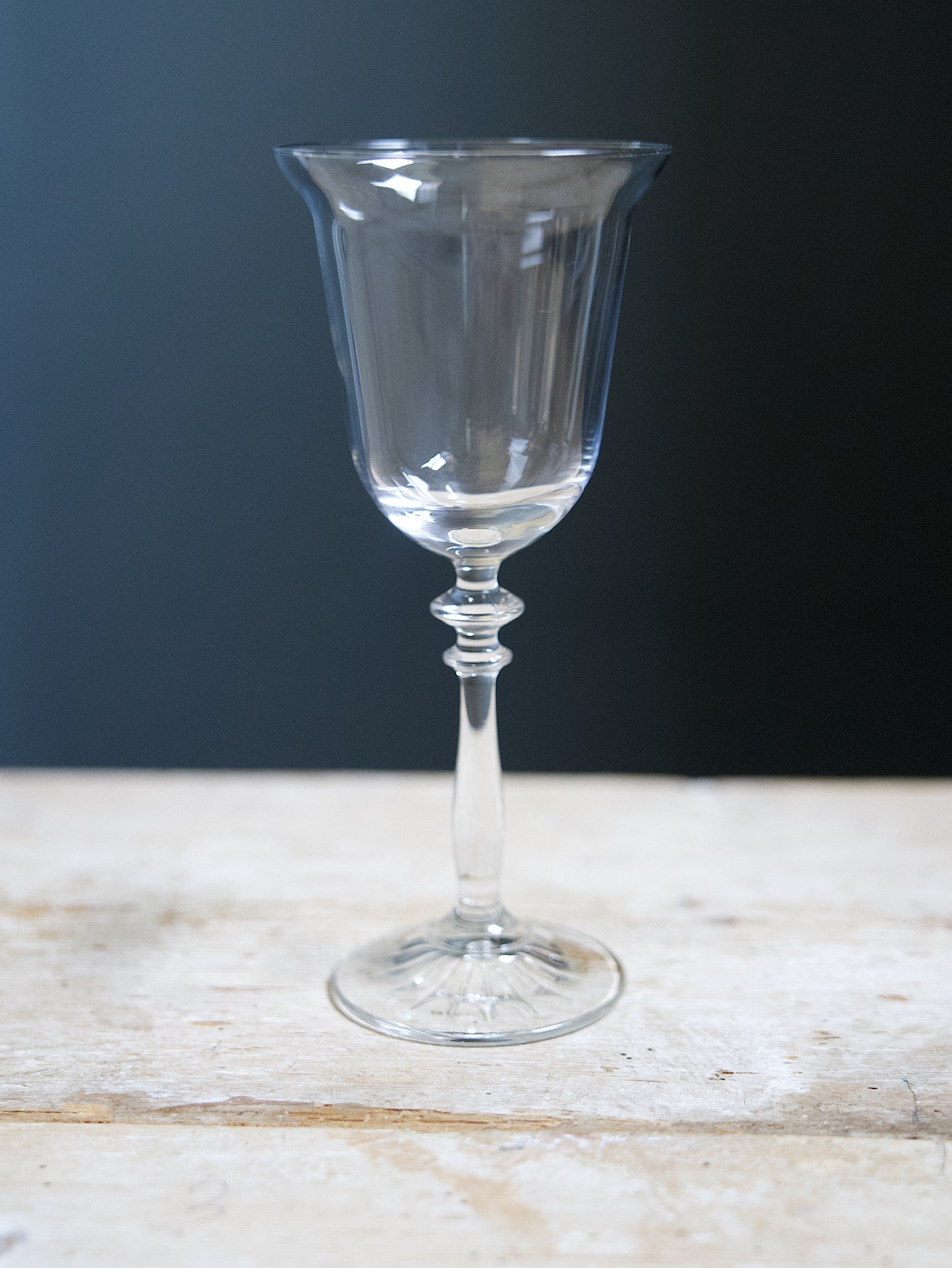 Pair of Georgian Inspired Wine Glasses