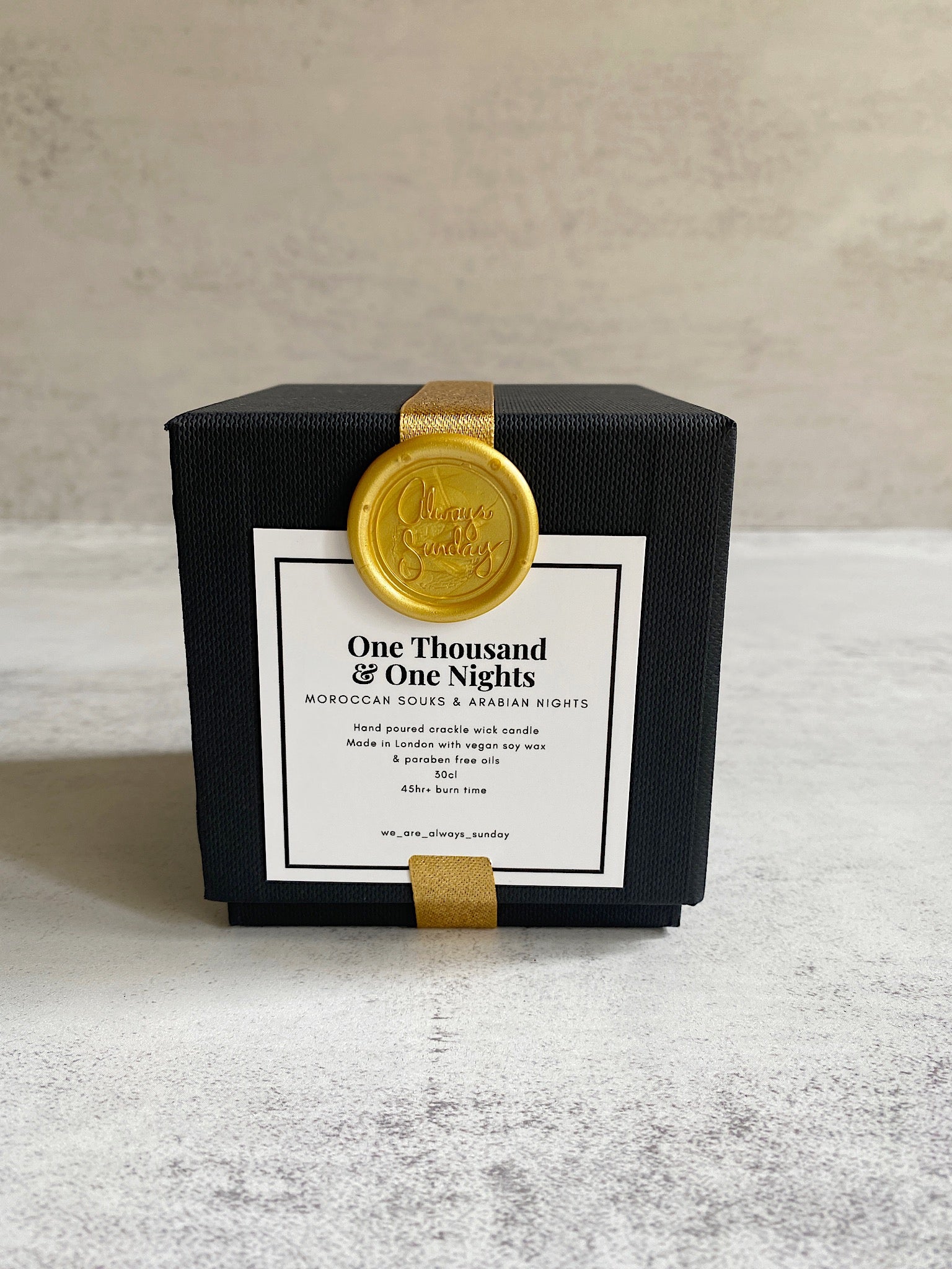 AlwaysSunday One Thousand and One Nights Candle