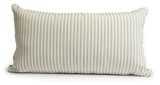 Sage Green Striped Indoor/ Outdoor Cushions