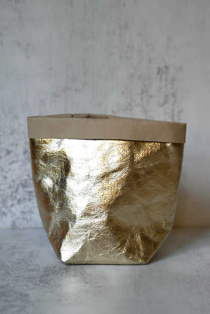 Gold Plant Bag